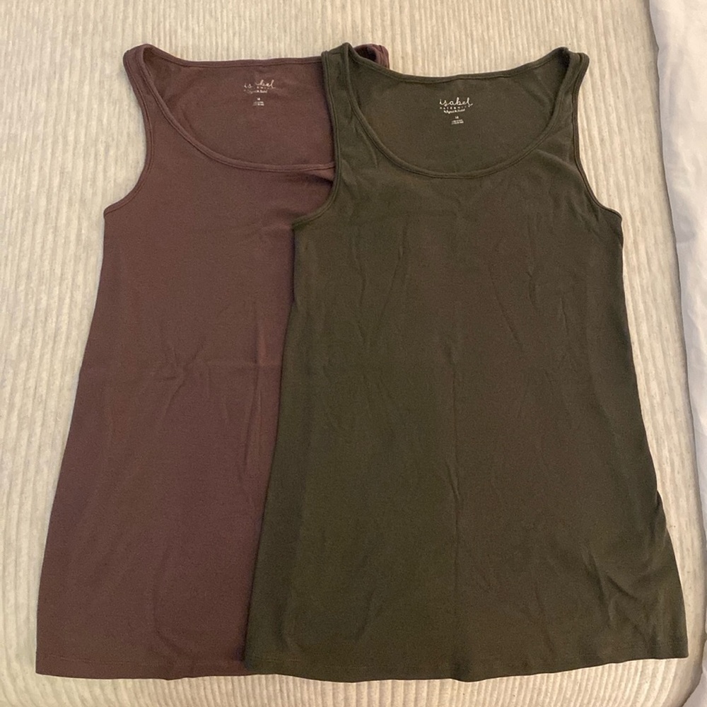 Two Maternity Tank Tops
